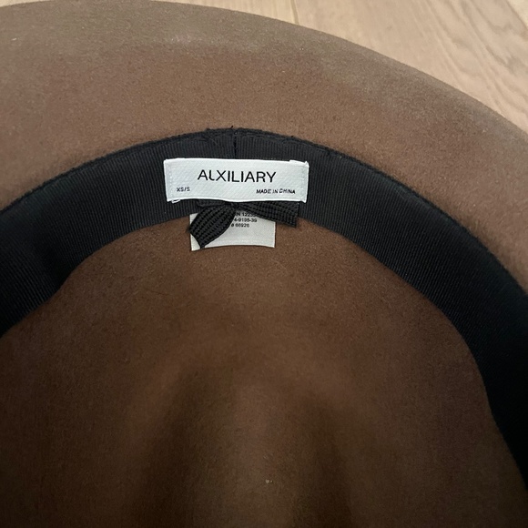 Alxiliary brown felt hat XS - Picture 3 of 3